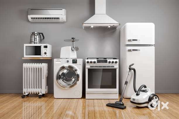 Tv , fridge , collers , washing machine . Mixer jucier grinder.