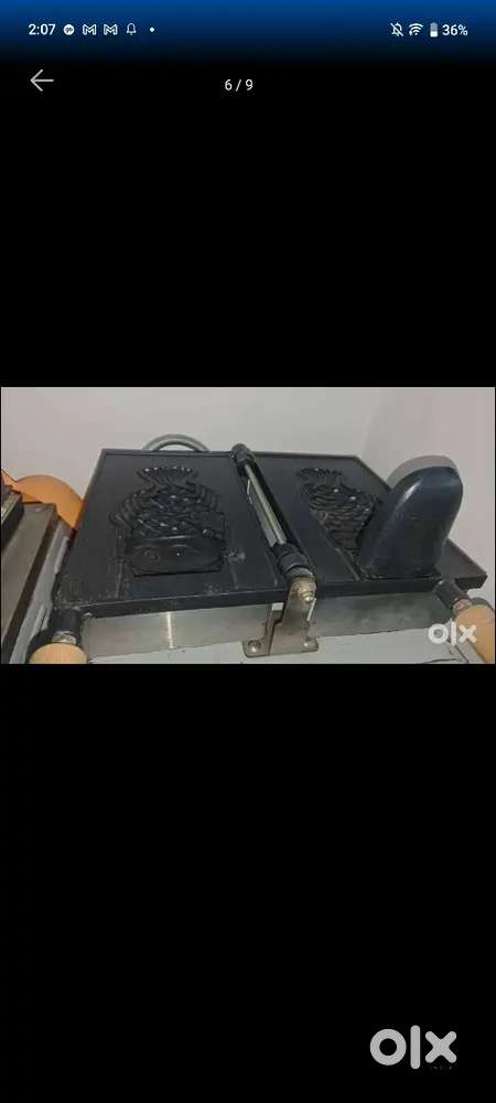 Cafe items - Waffle Machine Egg Roll Popcorn machine