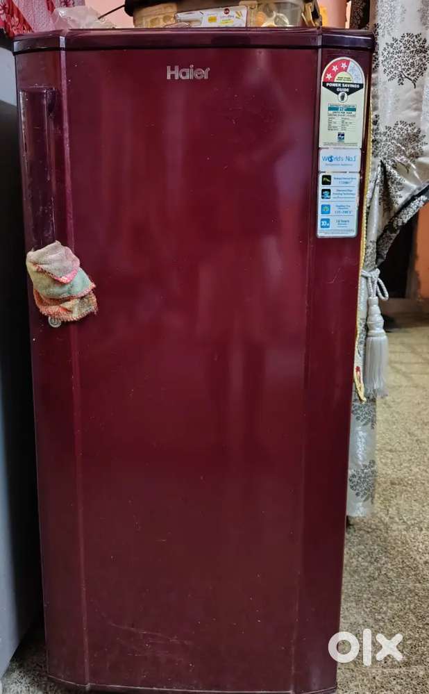 Haier single door fridge