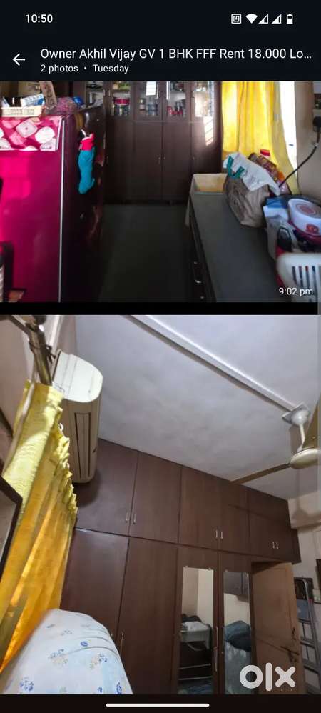 1 BHK fully furnished flat