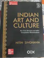 Art and culture ( Nitin Singhania) for UPSC AND PPSC ETC