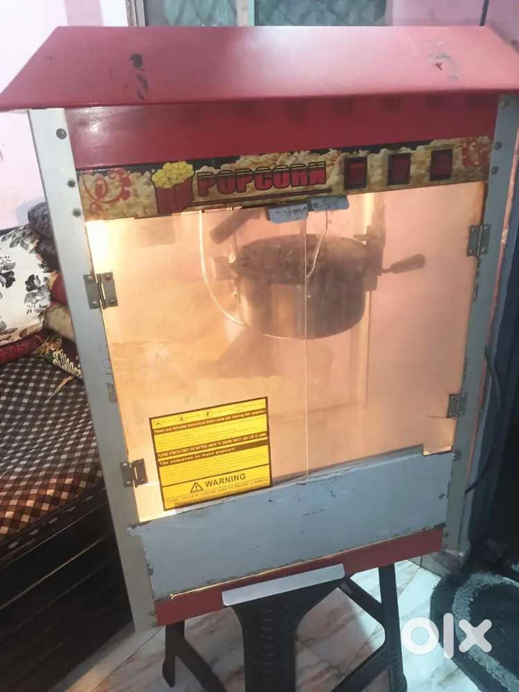 Electric popcorn machine