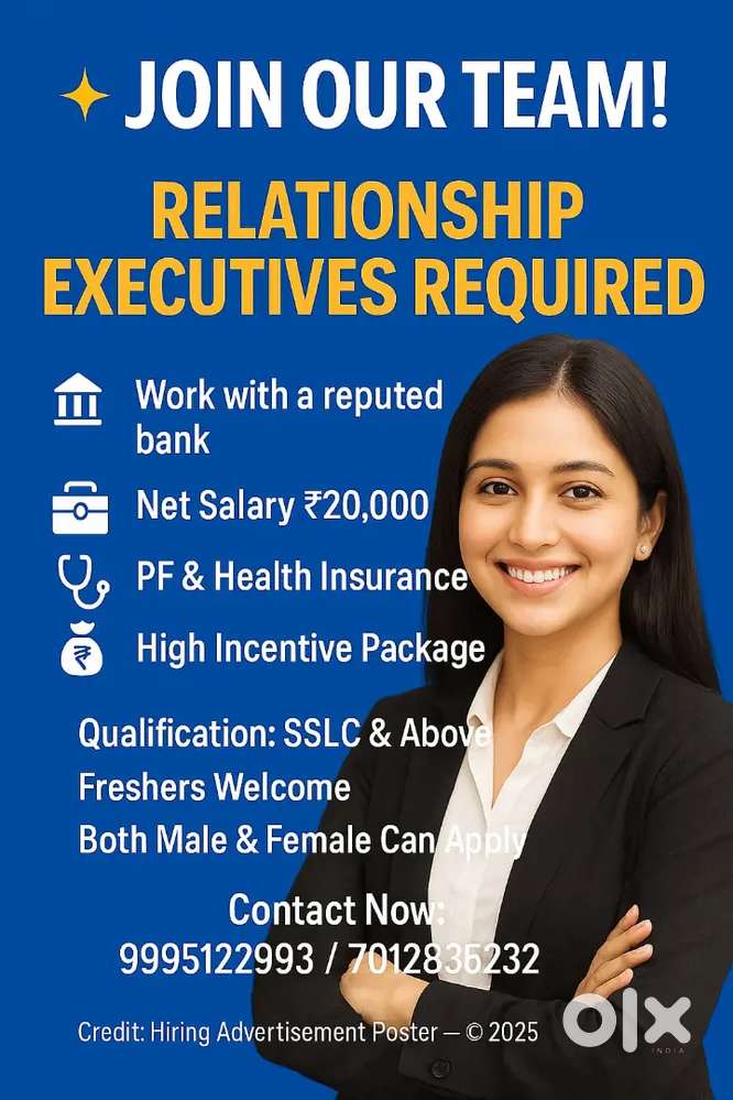 Need sale's executive in credit card section