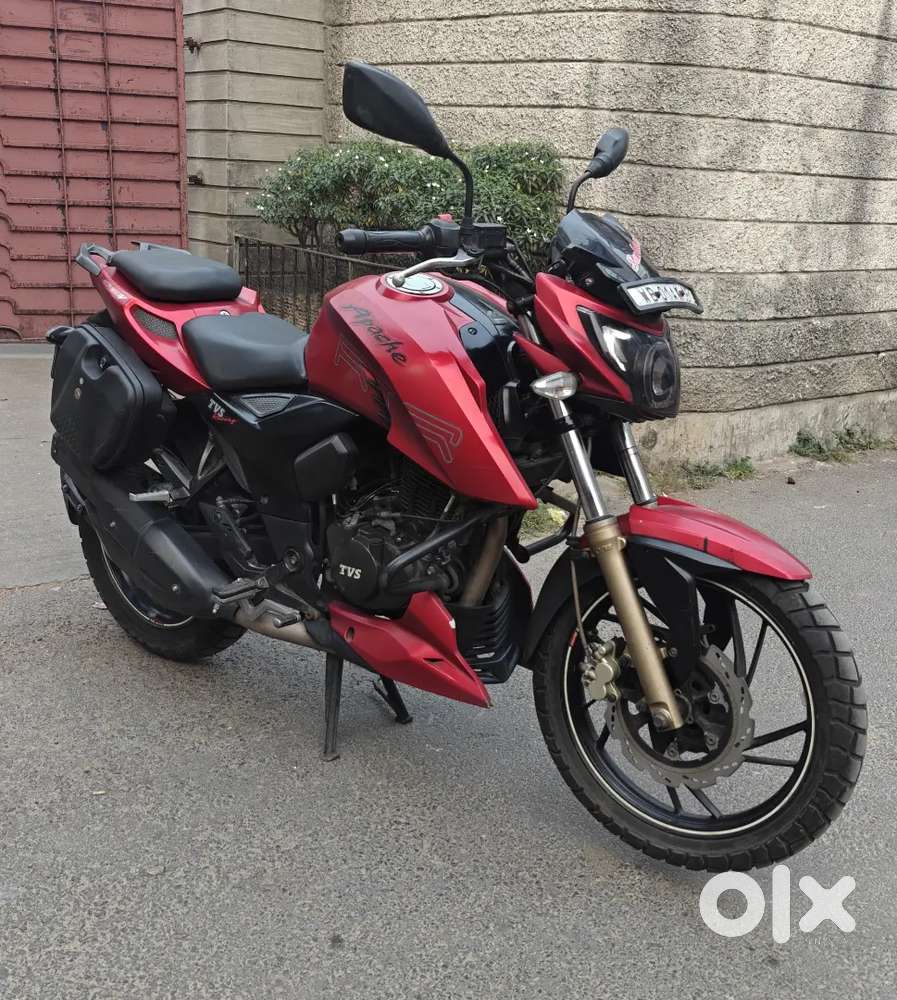 TVS Apache RTR -200-4V model bike.