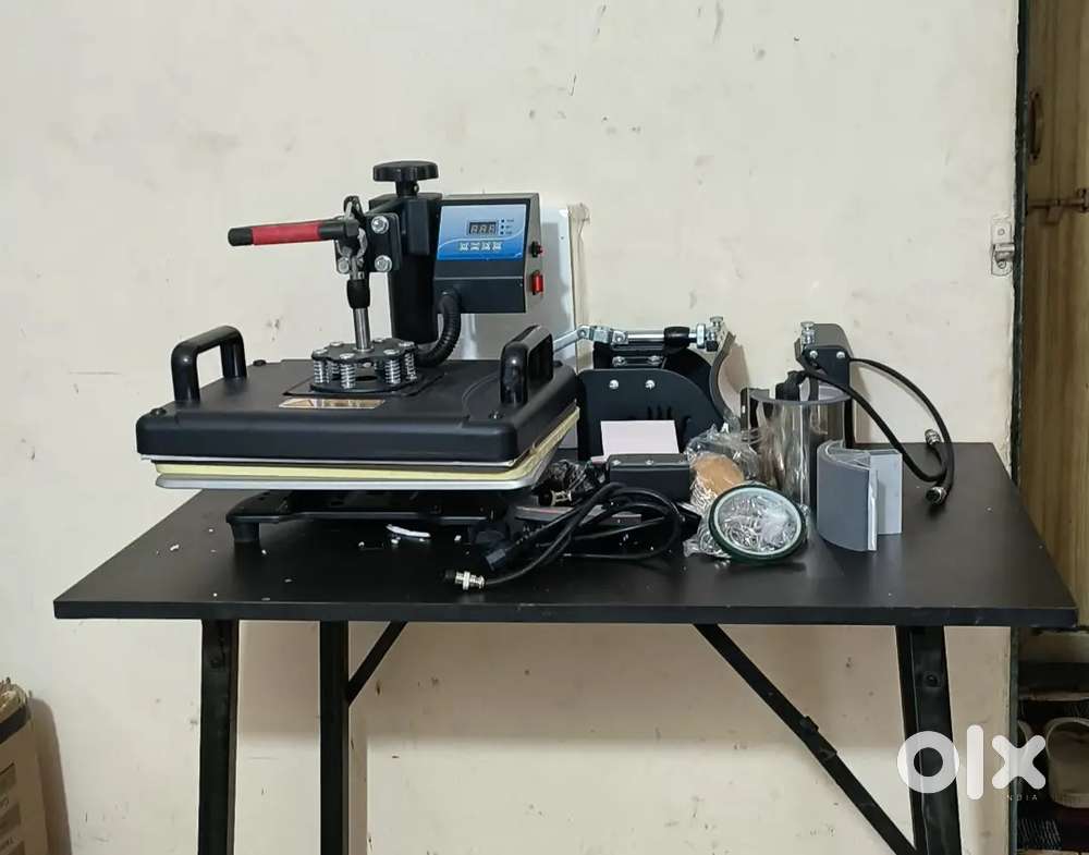 Tshirt,cap, keychain printing machine