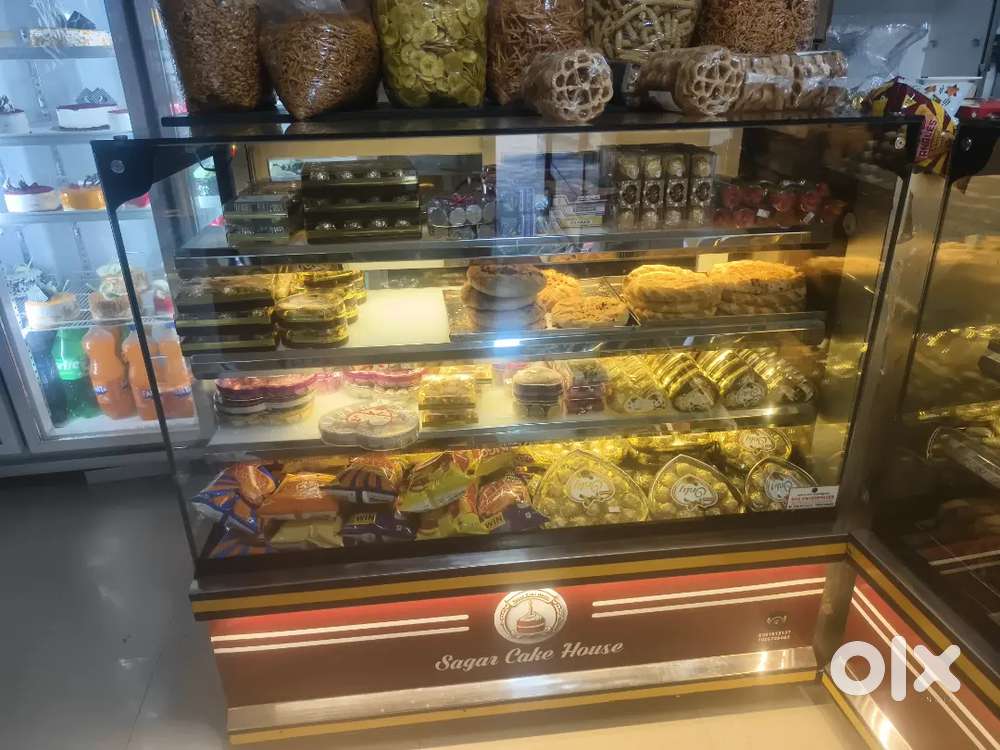 Bakery cake display counter for sale