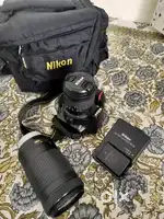 2-Year-Old Nikon D3200 camera with Accessories - Rarely Used, Like New