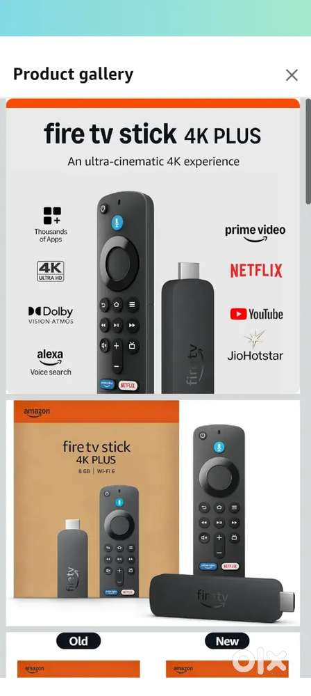 Fire tv stick 4k plus