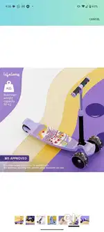 Selling lifelong kids scooter