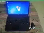 Dell Inspiron 3521 laptop ( Full black ) mat finish design with mouse.