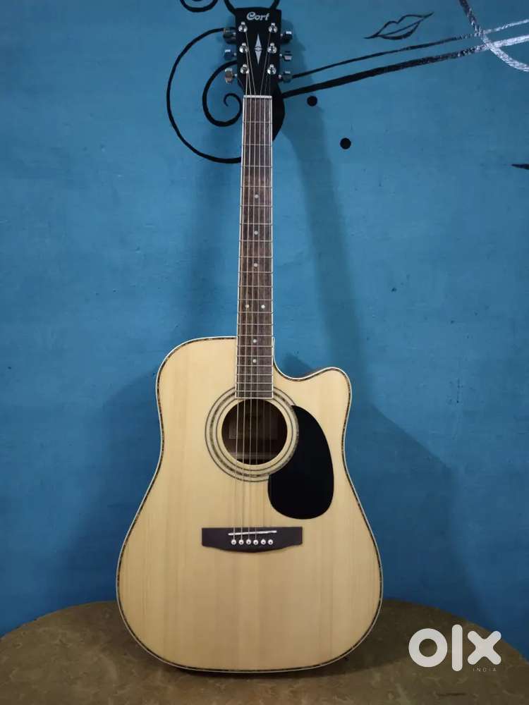 Cort AD810E Cutway Electro Acoustic Guitar - Natural Open Pore
