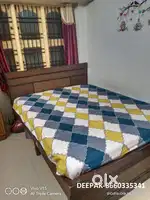 Queen Size Bed with Mattress- Moving Out Sale