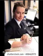Good looks receptionist girl need
