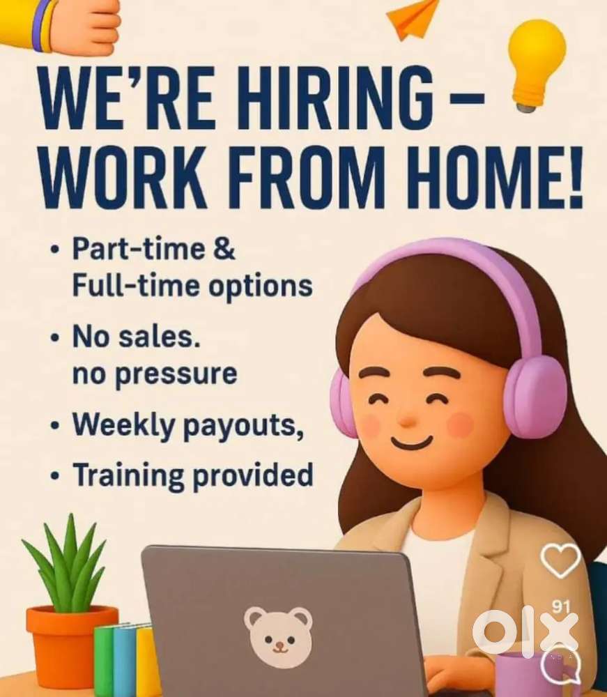 Part time job(work from home)