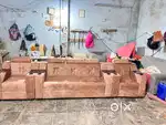 FLAT HANDLE 3+1+1 SOFA SET AVAILABLE AT ZAM ZAM FURNITURE
