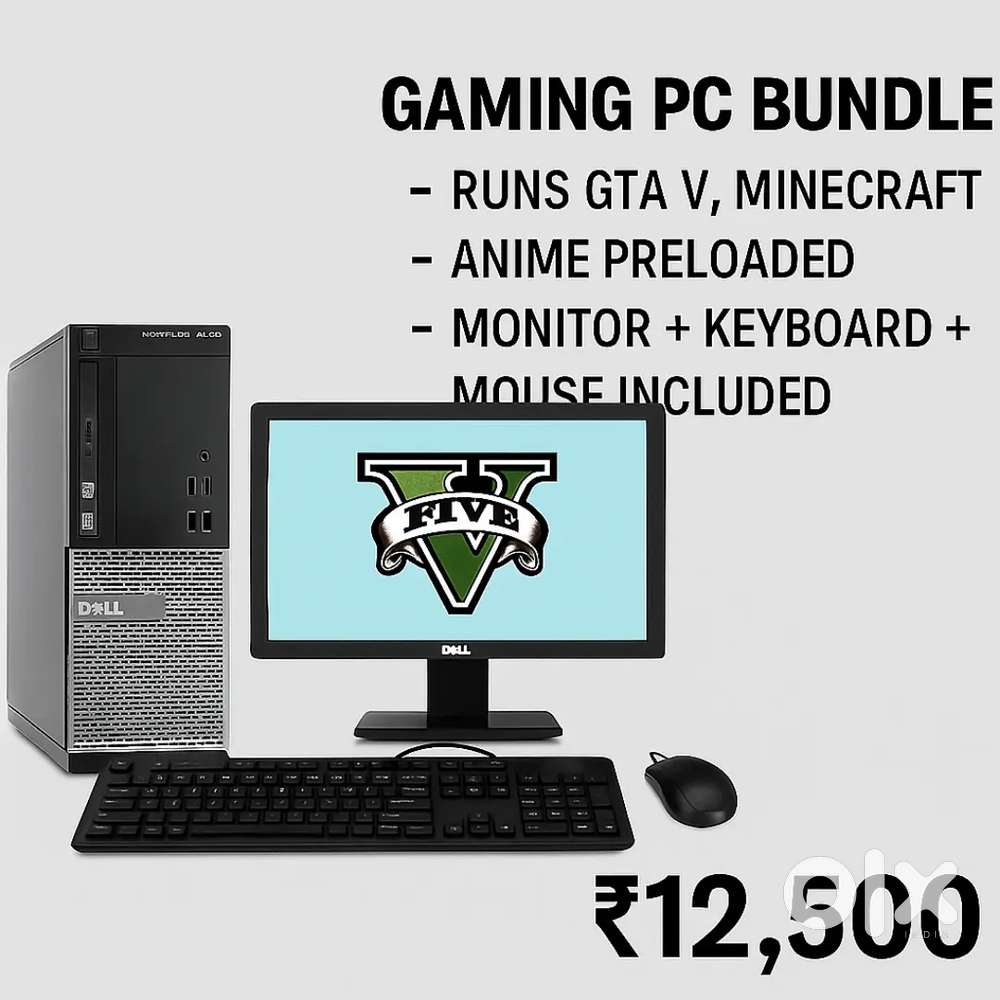 Dell OptiPlex 3020 — Full Desktop Setup — Great for Work and study