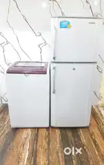 Samsung 250 ltrs double door refrigerator * washing machine #24