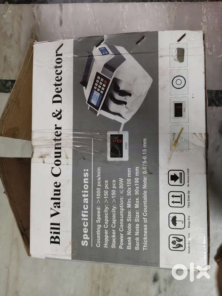Bill value Counter and Detector