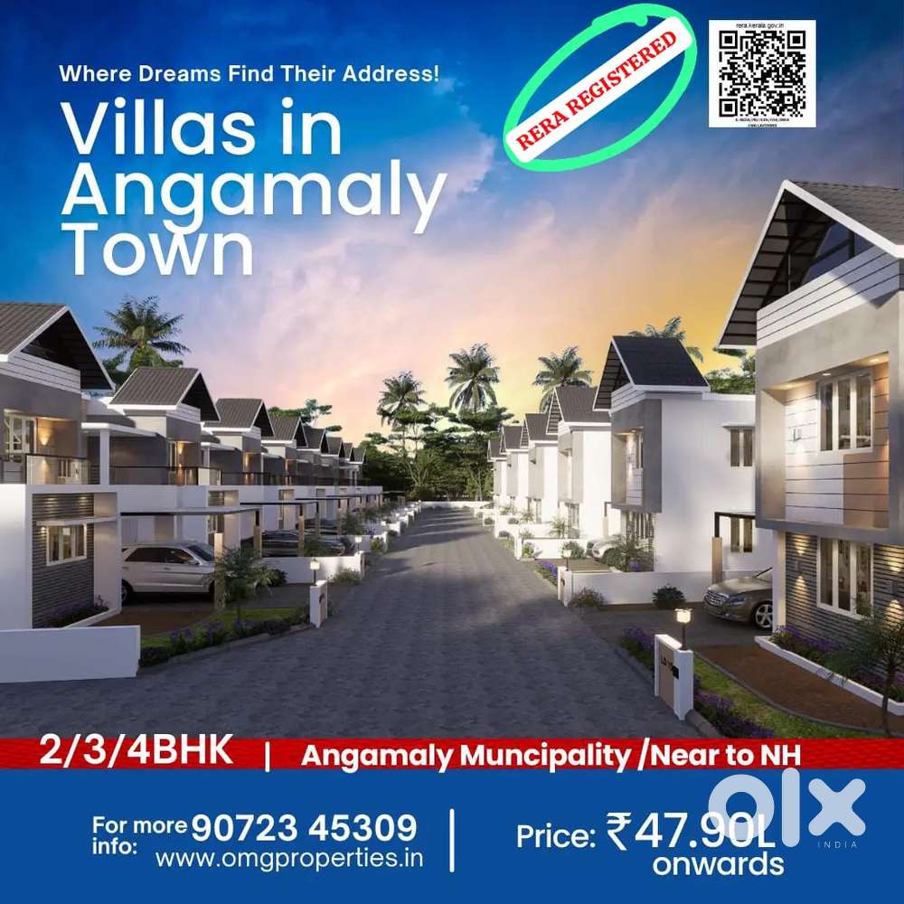Villas in Angamaly Town!
