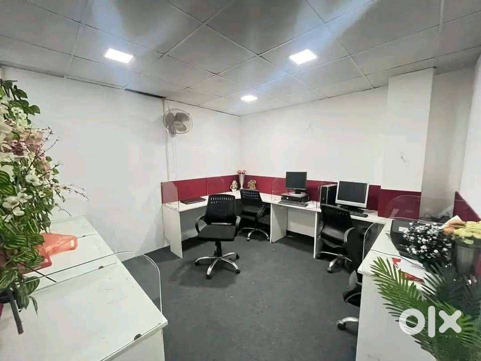 1Director cabin,8Workstations.Fully Furnished Office Space For Rent.
