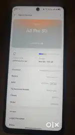 Oppo A3PRO 5G 8GB RAM 128GB ROM ONLY MOBILE GOOD CONDATION