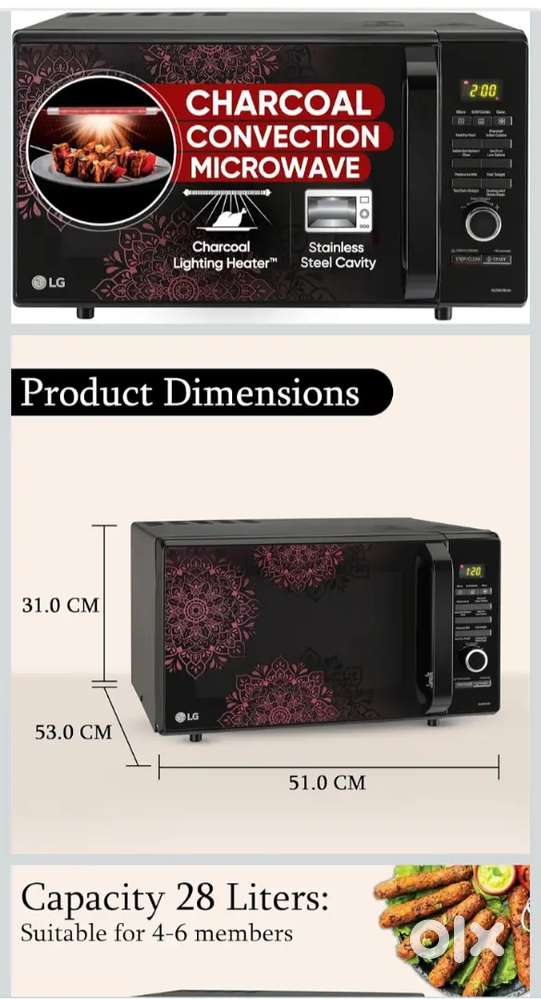 LG microwave oven