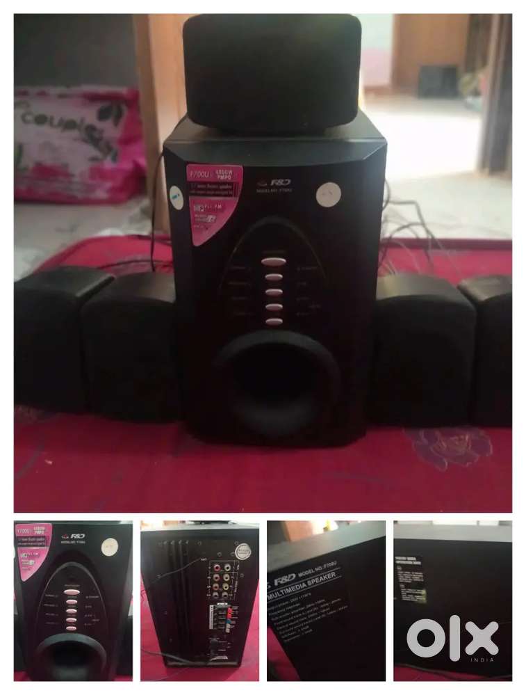 F and d home theatre  Bluetooth speaker and small speaker