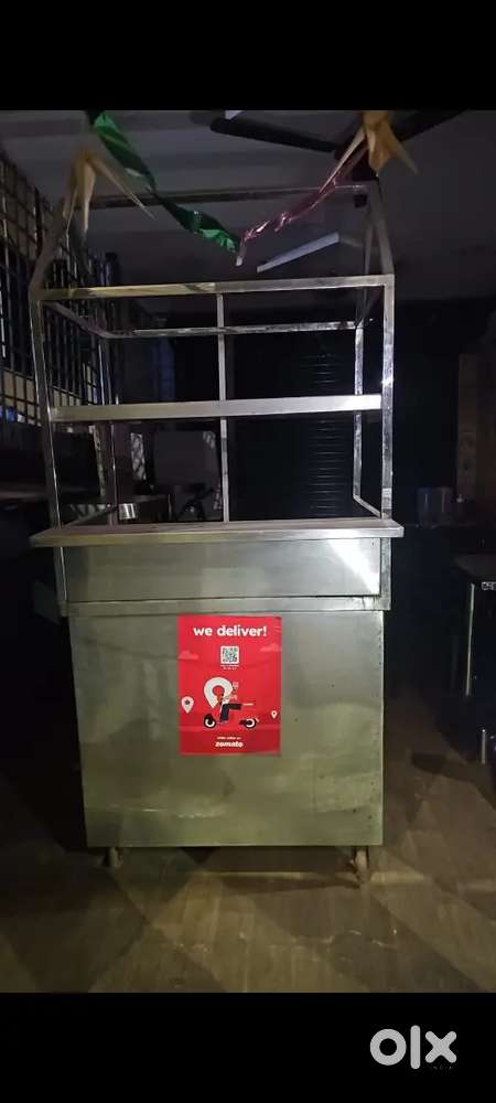 Stainless steel juice counter