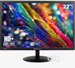 Desktop 22 inch monitor and CPU INTEL i5