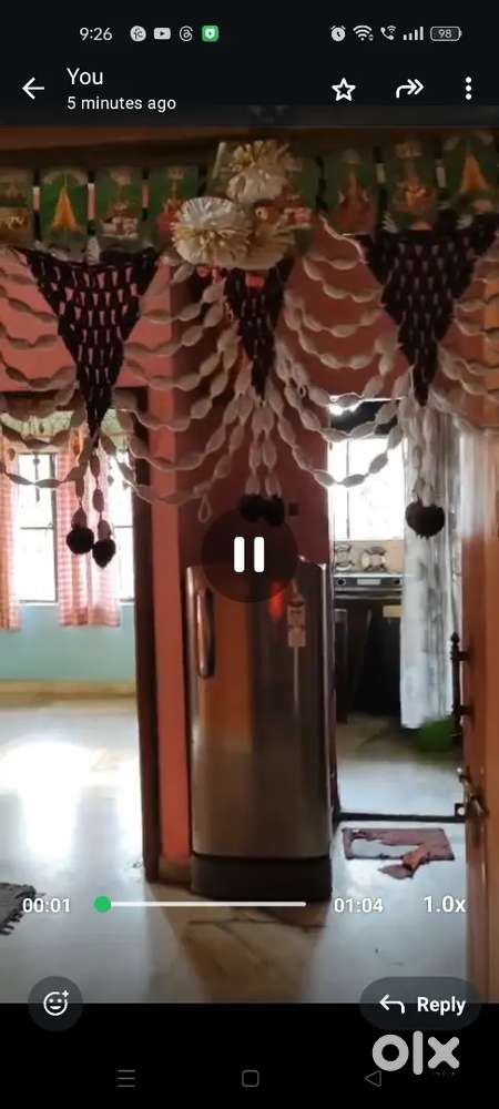 3rd floor 10year Old bilding. Price 15 Lakh