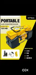 Portable air compressor 12v