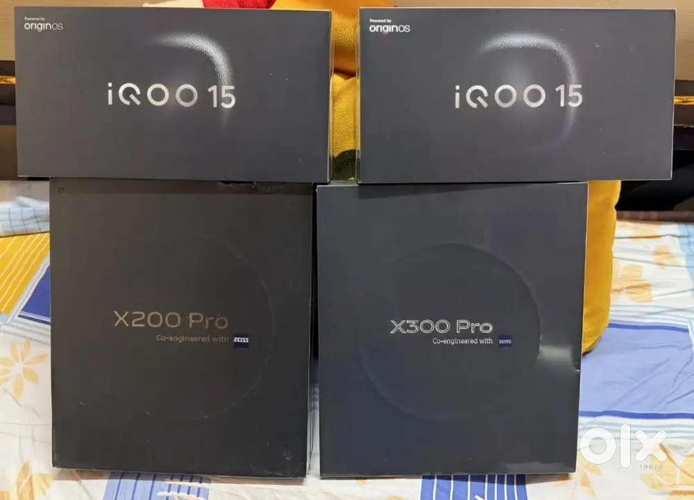 VIVO X 300 PRO SEAL 95K/VIVO X 200 PRO 85K/iQOO 15 256GB 70K/512GB 78K