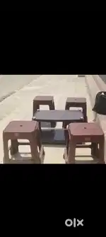 Tables and chairs