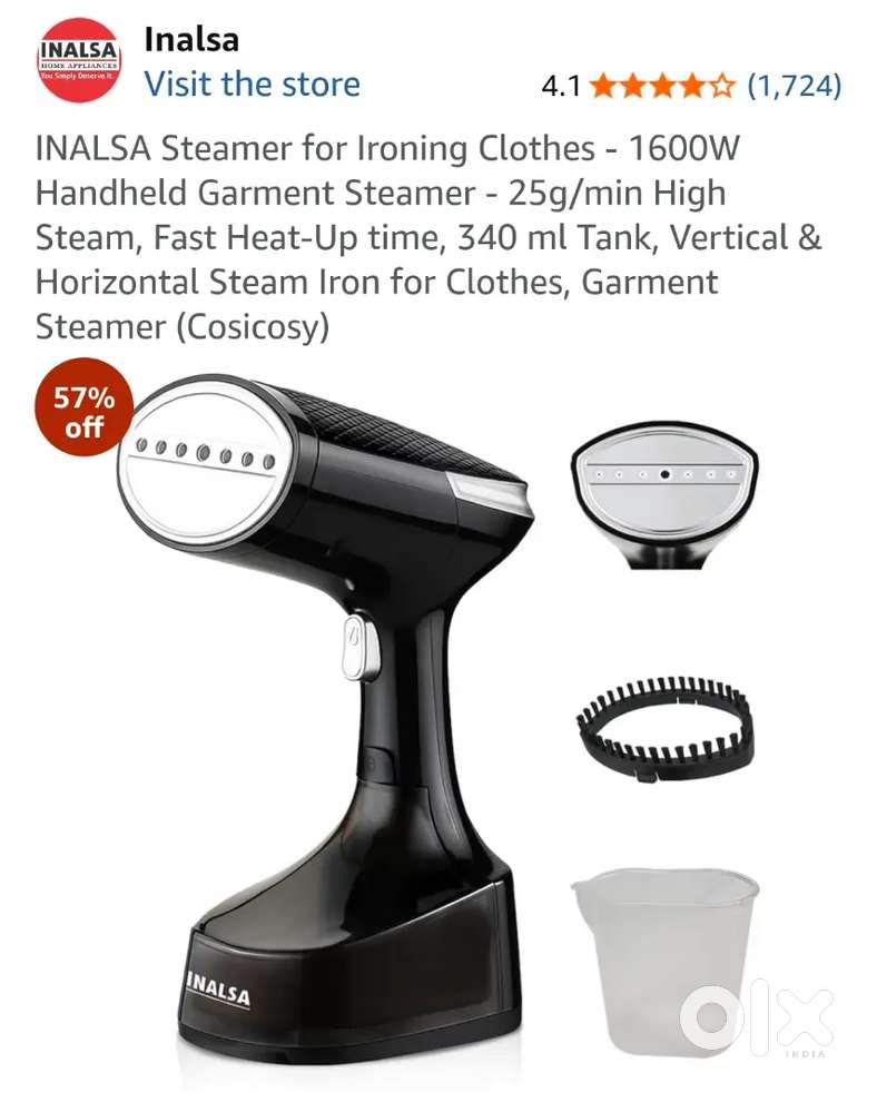 Inalsa Steamer for Ironing Clothes