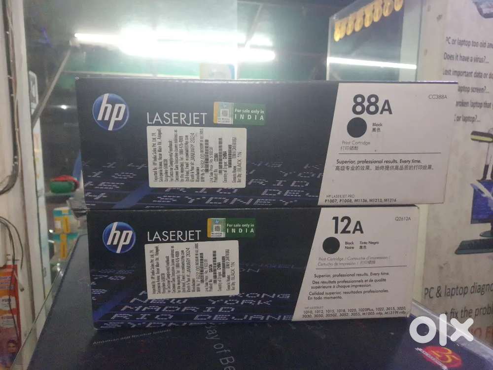 HP printer Laserjet Cartridge 88A And 12A available in Bulk