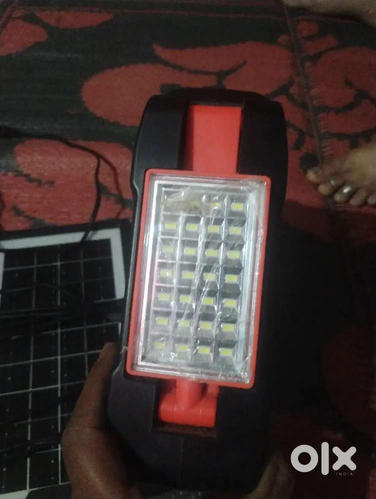 UPS +solar penal + 3 bulbs