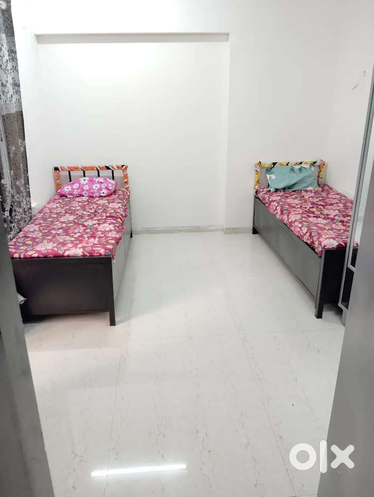 Boys pg midc new building society furnished flat double three