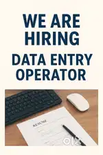 Data Entry Operator  Basic Computer, MS Word & Excel