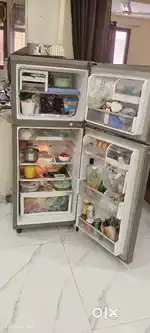 Godrej refrigerator 185 ltr. Grey Double door.