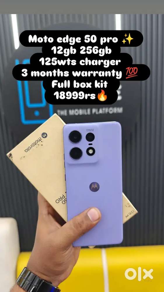 Moto edge 50 pro 12gb 256gb brand new condition lowest price