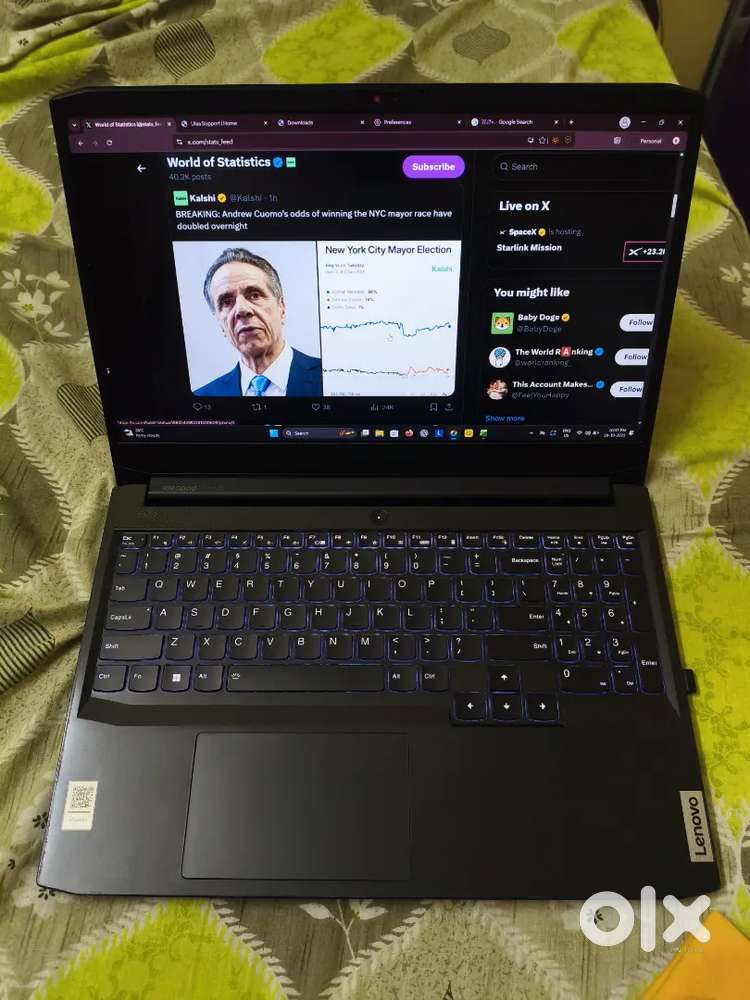 Lenovo IdeaPad Gaming 3 - Rarely used