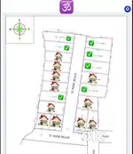 Plots available at Dubey Colony mova near balaji hospital