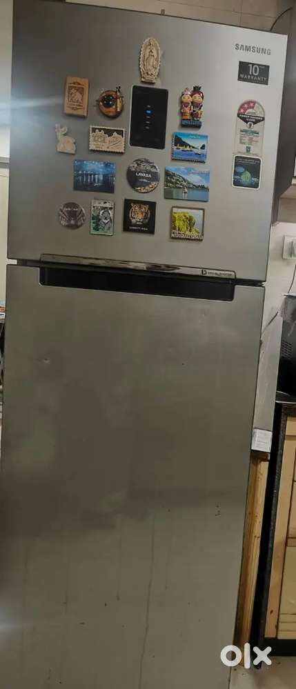 Samsung refrigerator with V guard stabilizer