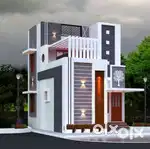 On road 2 BHK villa @ Kelambakkam