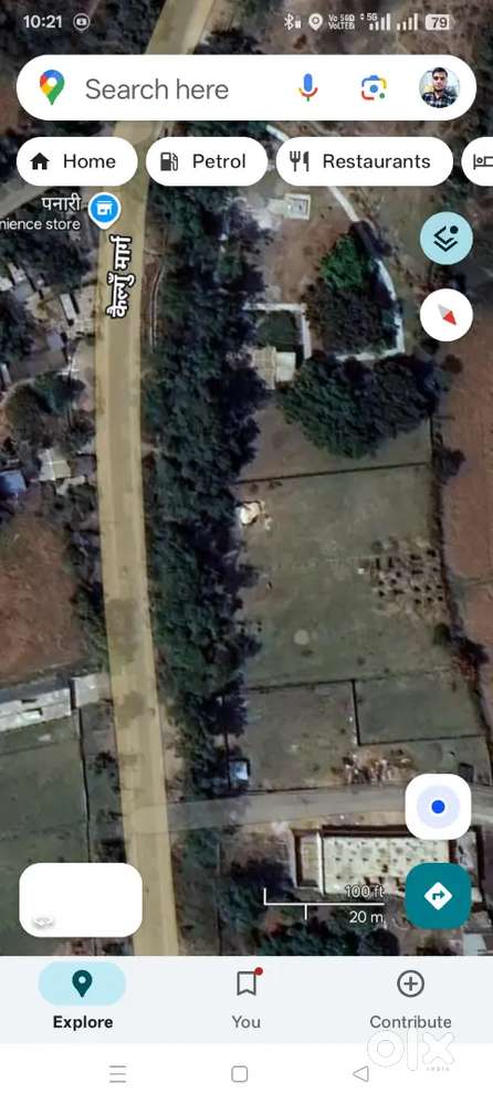 ललितपुर कैलगुवा मैंन रोड पर है नगर पालिका क्षेत्र ललितपुर  मे आती है