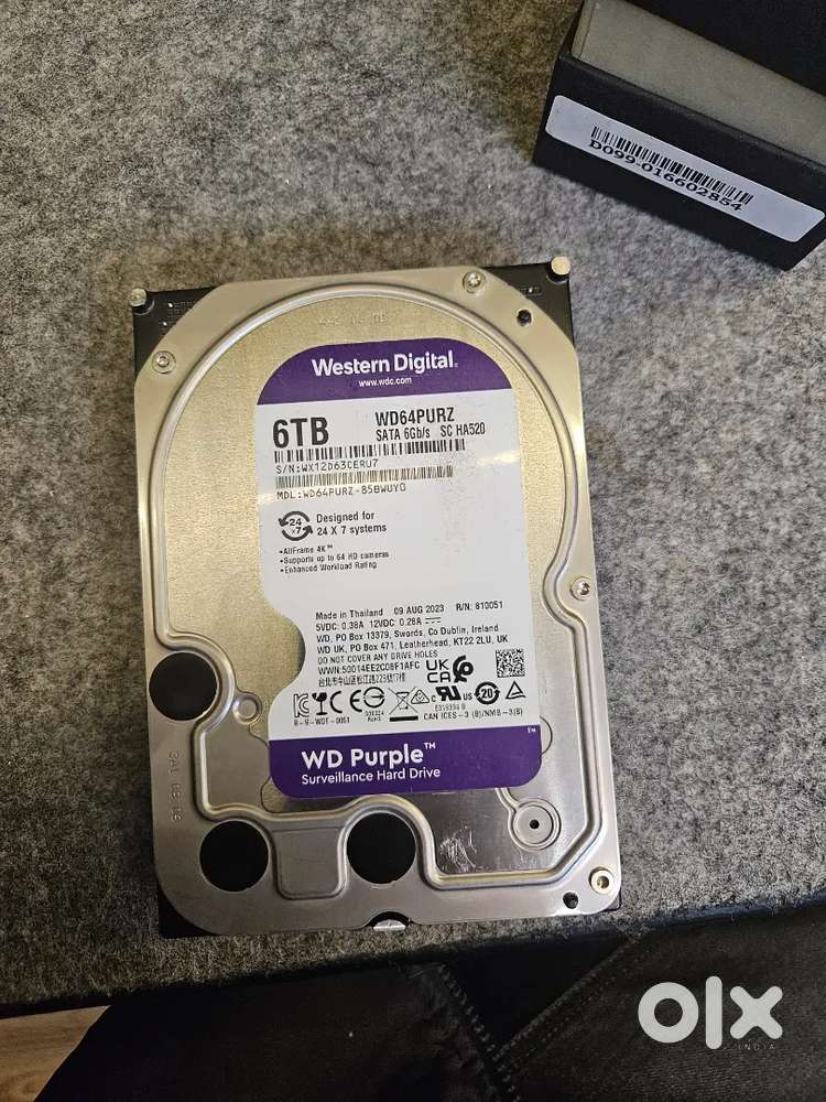 WD 6TB Hard disk HDD