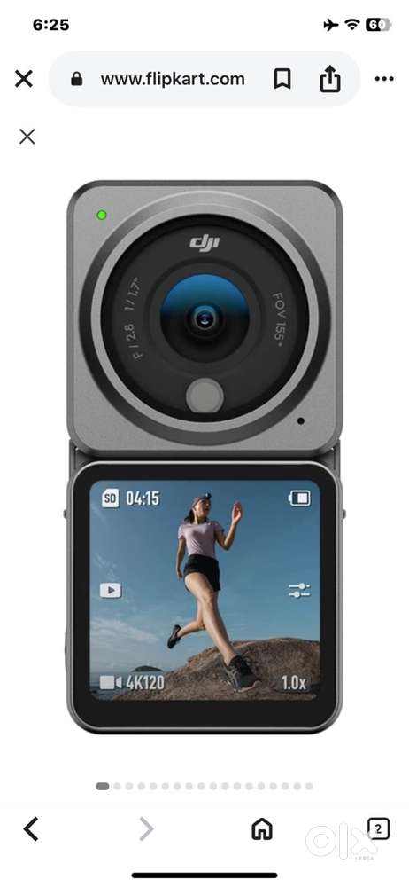 Dji action 2camera full kit