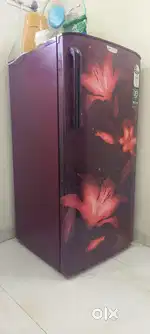 single door fridge