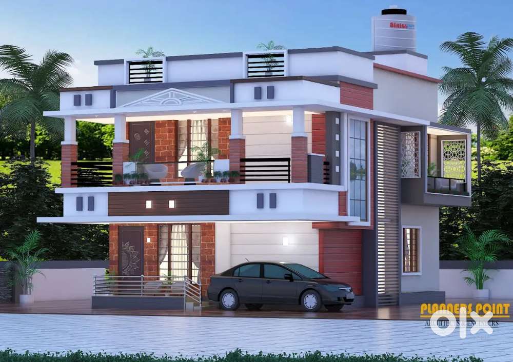 3 b h k new duplex house for sale in vamanjoor