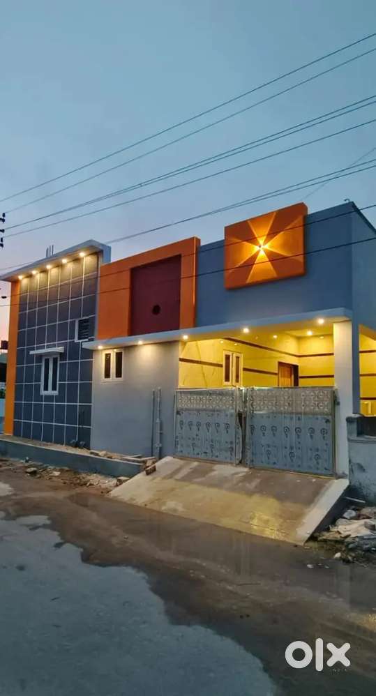 New 2BHK house for sale Vinayagapuram 1.15C